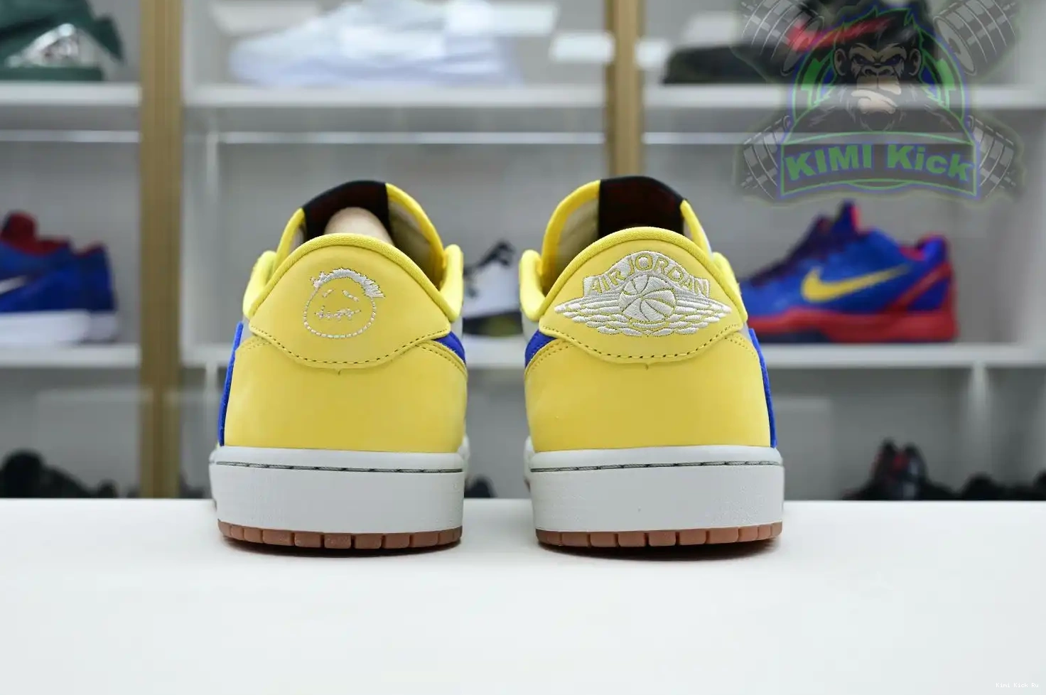 Travis 1Low Kimikick Jordan Canary x Air Jordan Scott 0520